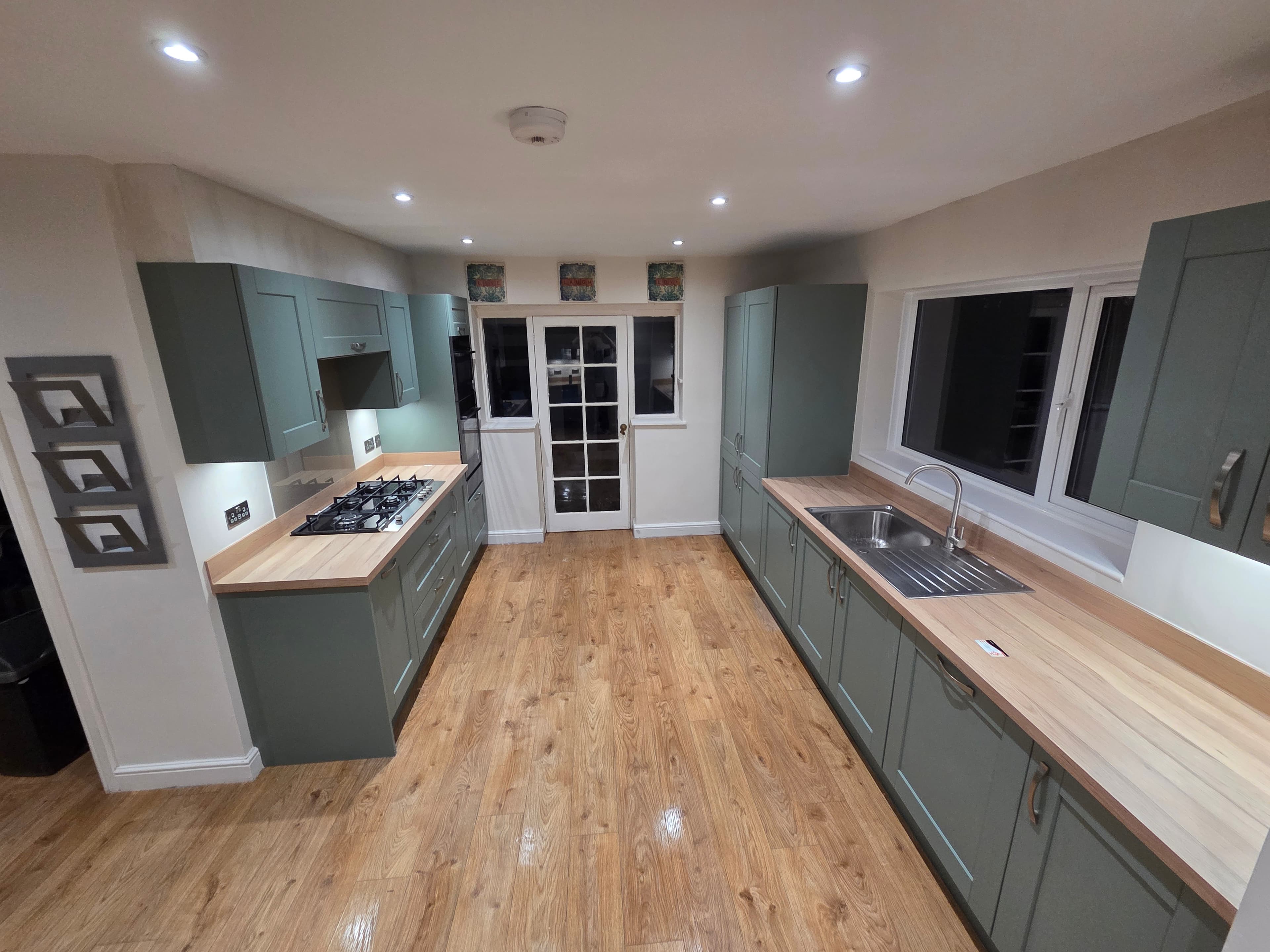 Fitted kitchen with modern units, Dosthill
